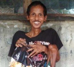 Ulee penyandang disabilitas asal Desa Plosokerep, Kecamatan Terisi, Kabupaten Indramayu