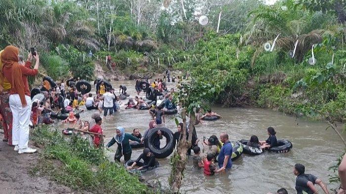 Betah Lama Bermain di Sungai Napal Muarojambi, Menikmati Keindahan Wisata Air