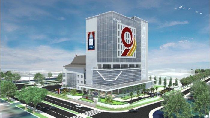 Menara 9, itulah sebutan untuk gedung baru Bank Jambi yang kini tengah proses pembangunan.