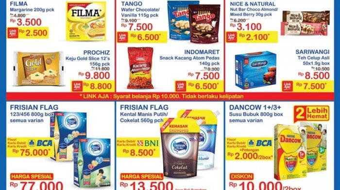 Promo akhir pekan Indomaret periode 2-4 Oktober 2020 tawarkan beragam promo dan diskon tambahan untuk pemegang kartu BNI, Mandiri Syariah, dan BCA.