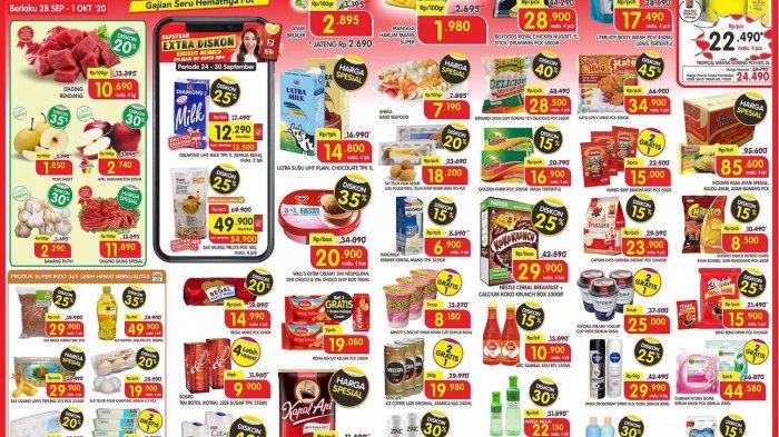 Promo Lion Superindo tawarkan promo super segar awal pekan 28 September-1 Oktober 2020, diskon yang ditawarkan hingga 40% untuk sejumlah produk.