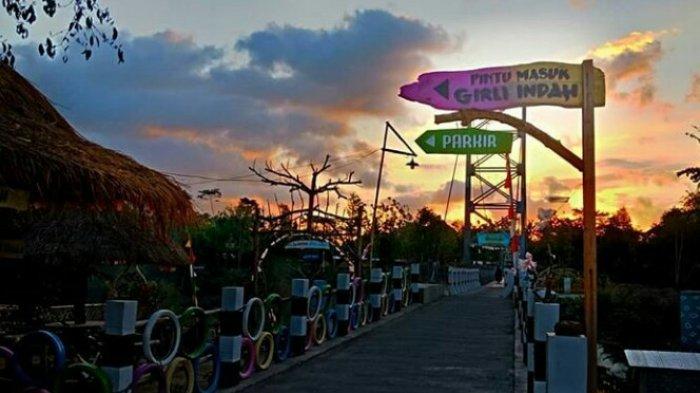 Kawasan wisata girli di Desa Sriharjo Bantul.