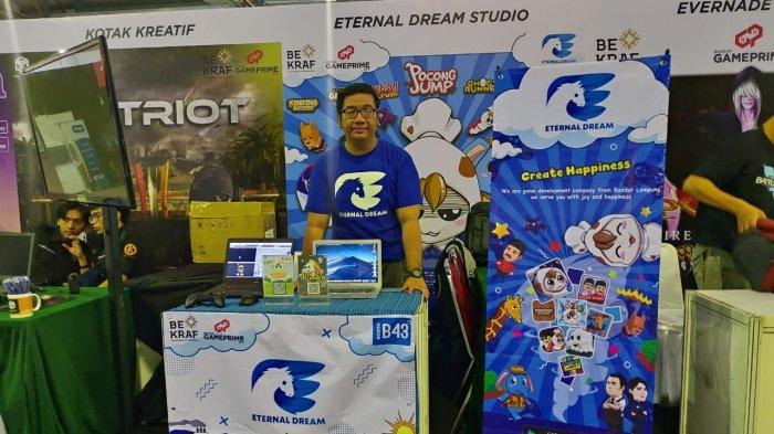 Potret game developer Lampung sekaligus founder Eternal Dream Studio Lucky Putra Dharmawan.