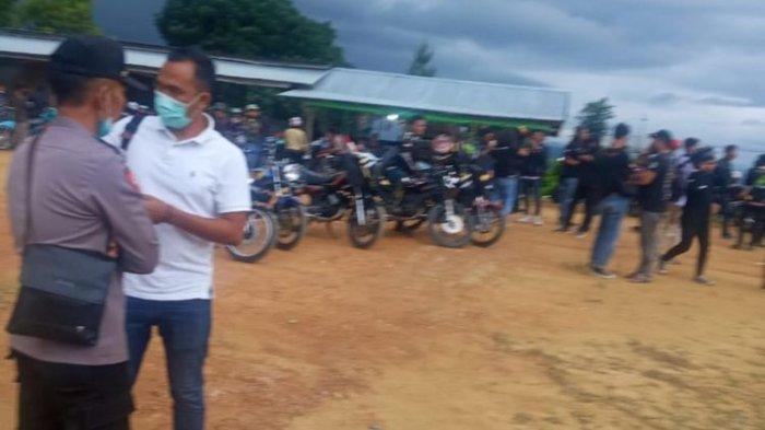 Petugas Bubarkan Pertemuan Komunitas 800 Pengendara RX King di Tanah Datar Sumbar