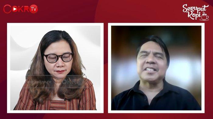 Ade Armando muncul di channel YouTube tempat dirinya membuat konten opini yaitu Cokro TV