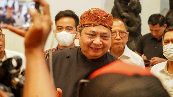 Airlangga Hartarto Titip Pesan ini Kepada Gibran Rakabuming, Saat Berkunjung ke Solo