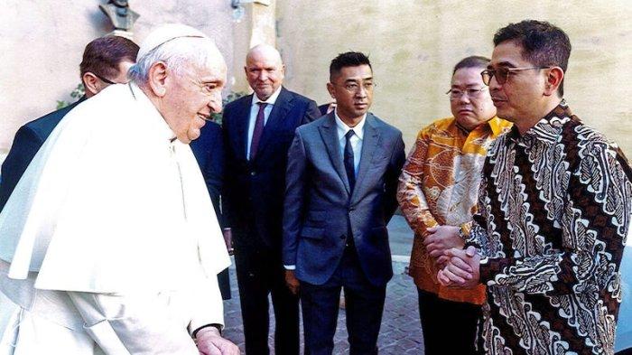 Arsjad Rasjid dan Paus Fransiskus Bertemu Jelang KTT G20, Ini Yang Dibicarakan