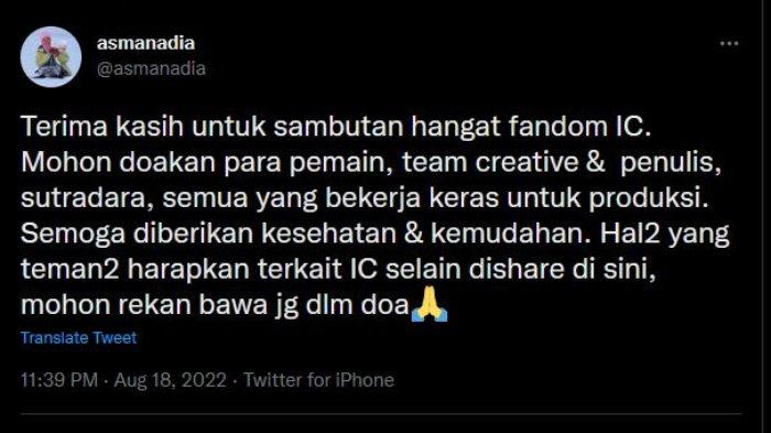 Asma Nadia mengungkap tentang adanya plot besar yang sudah direncanakan.