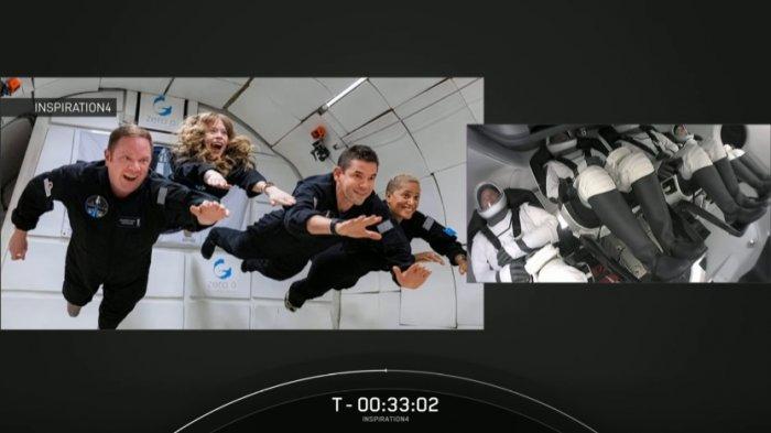 SpaceX Luncurkan 4 Astronot Amatir untuk 3 Hari Mengelilingi Bumi