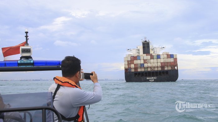 KSOP Tanjung Balai Investigasi Kandasnya Kapal MV Sharaz dan KM Samudera Sakti 1
