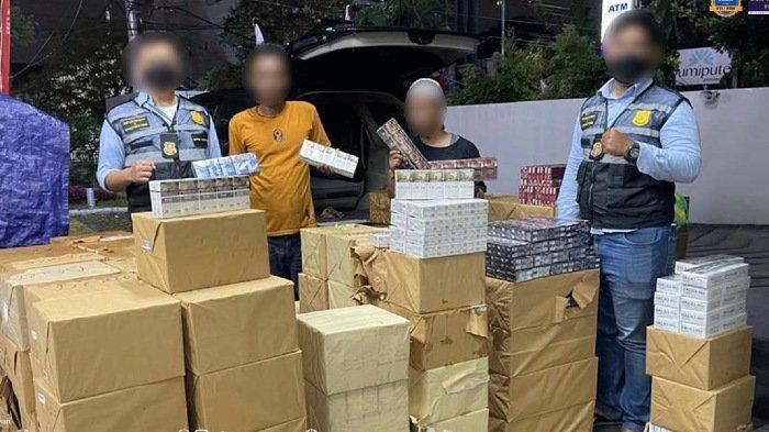 Tegas, Bea Cukai Sita Jutaan Batang Rokok Ilegal di Jateng dan Jatim
