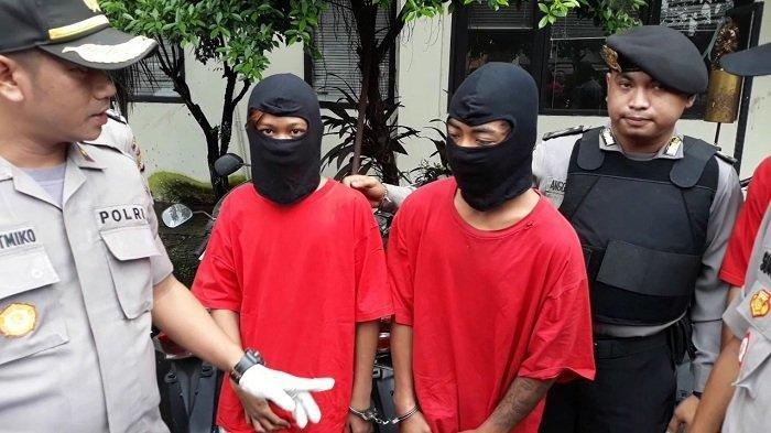 Polsek Tambun Ringkus Dua Begal Ponsel dan Penadahnya