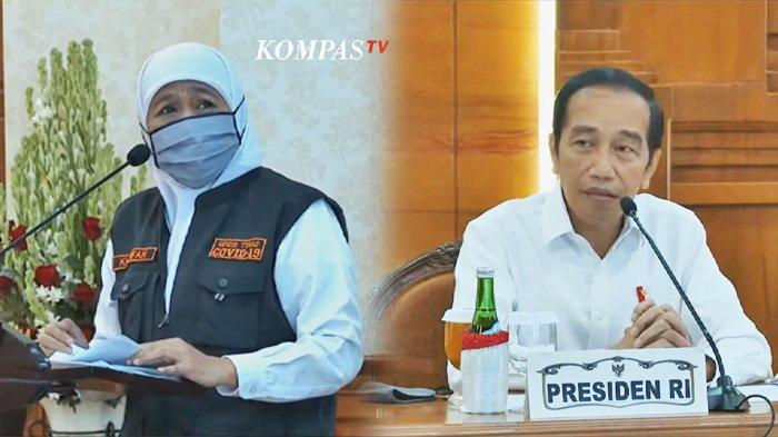 Jokowi Soroti Kasus Corona Jatim Tertinggi di Indonesia, Singgung 70 Persen Warga Tak Pakai Masker