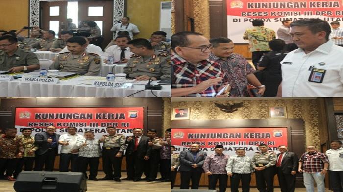 BNNP SUMUT RDP dan Kunjungan Kerja Komisi di Sumut Bersama Komisi III DPR