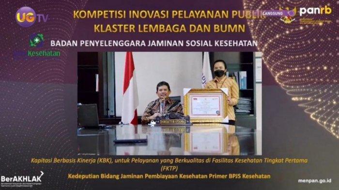 Inovasi Penilaian Kinerja Layanan Faskes BPJS Kesehatan Raih Penghargaan KemenPANRB