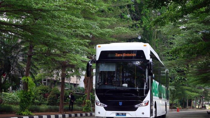 Grup APRIL Beli 2 Bus Listrik 12 Meter dari MAB, Langsung Diboyong ke Pangkalan Kerinci