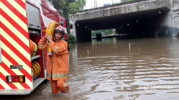 Update Banjir Jakarta, Tinggi Muka Air Kamis 2 Januari 2020 Pukul 08.00 WIB, Waduk Pluit Siaga 2