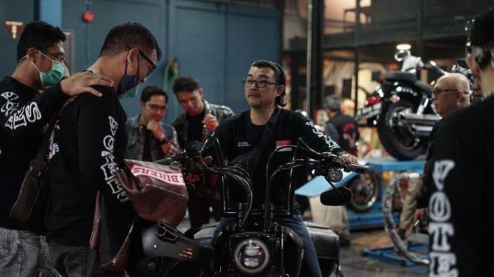 Gelar Gathering Komunitas, The Biker Shop Hadiahkan Motor SYM GTs 250i