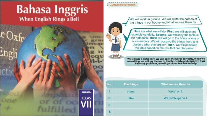 Kunci Jawaban Bahasa Inggris Kelas 7 Halaman 148, Collecting Information: Things In Our House
