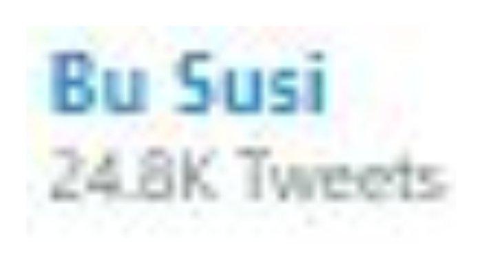 Cuitan 'Bu Susi' Trending