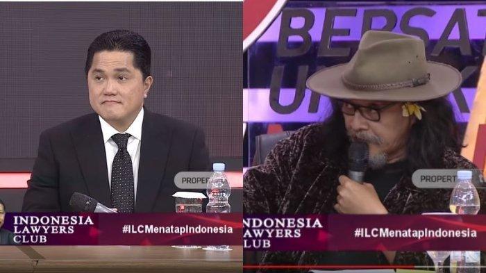 Di ILC, Sudjiwo Tedjo Blak-blakan Minta Erick Thohir Mundur Jadi Menteri, Karni Ilyas: Usul Dicatat