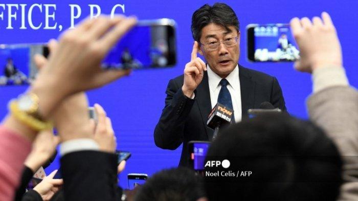 Direktur Pusat Pengendalian dan Pencegahan Penyakit China Gao Fu berbicara selama konferensi pers Kantor Informasi Dewan Negara di Beijing pada 26 Januari 2020
