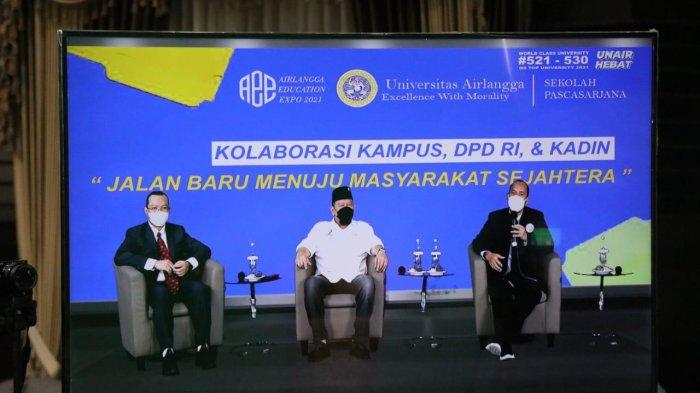 LaNyalla Yakini Kolaborasi Kampus, DPD RI dan Kadin akan Wujudkan Indonesia Sejahtera