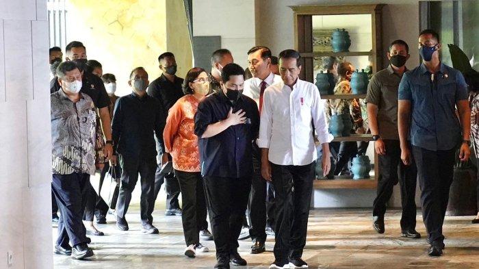 Terungkap! Jokowi Ternyata Rekomendasikan Erick Thohir ke Megawati Jadi Cawapres