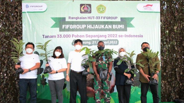 FIFGROUP Hijaukan Bumi Dengan Tanam 33.000 Pohon Sepanjang 2022 se-Indonesia