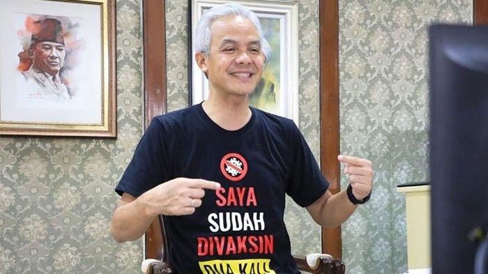 Ganjar Laporkan Penanganan Covid-19, Sebut Ada 35 Kabupaten/Kota Bebas Zona Merah