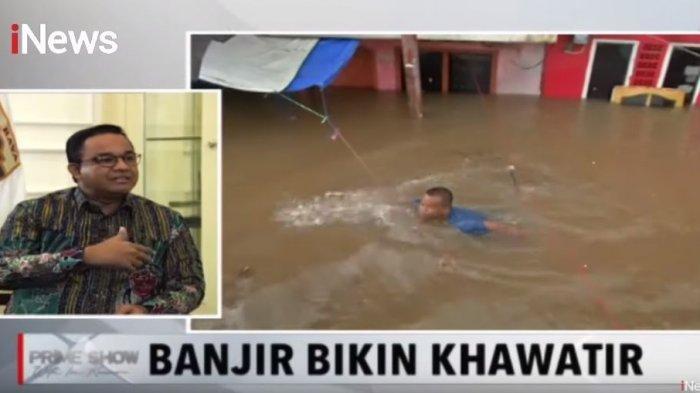 Anies Baswedan Buka-bukaan Terobosan Baru Hadapi Banjir Jakarta: Sebelumnya Tidak Lakukan Itu