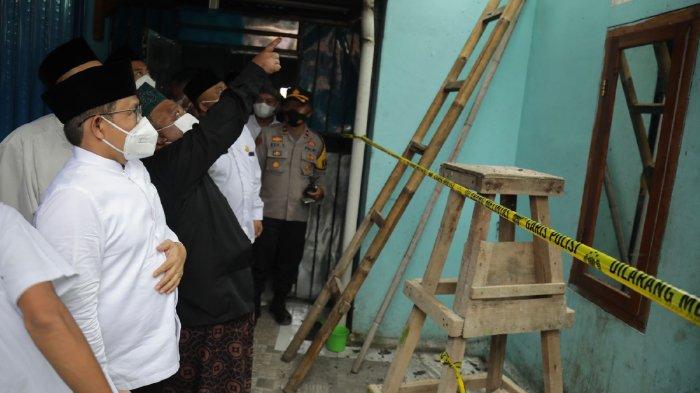 Gus Muhaimin Sambangi Ponpes Miftahul Khairat yang Terbakar, Doakan Korban Syahid