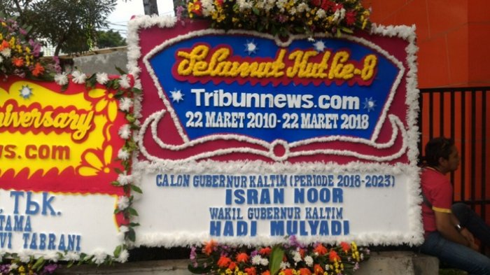 Calon Gubernur Kaltim Isran Noor Ucapkan Selamat HUT ke-8 Tribunnews.com