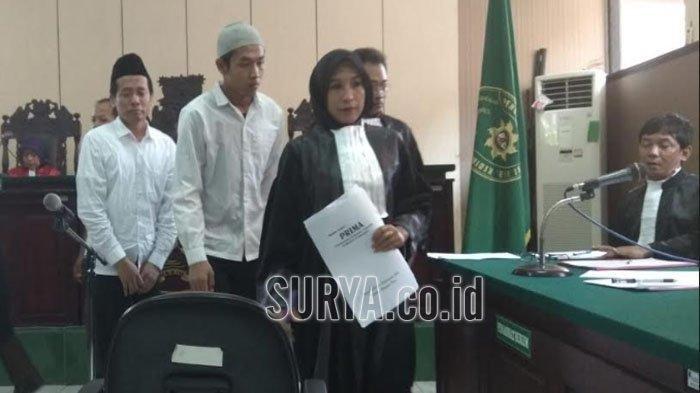 Dua Pemutilasi Guru Honorer Bungkam Saat Sidang Pertama