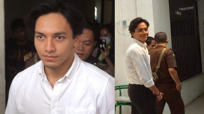 Jefri Nichol di Pengadilan Negeri Jakarta Selatan, Senin (14/10/2019).