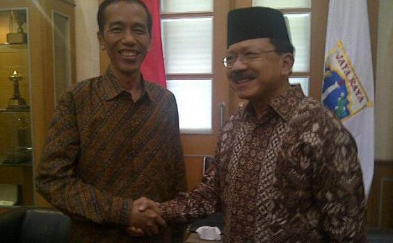 Jokowi: Saya, Foke, dan Prijanto akan Jadi Sahabat