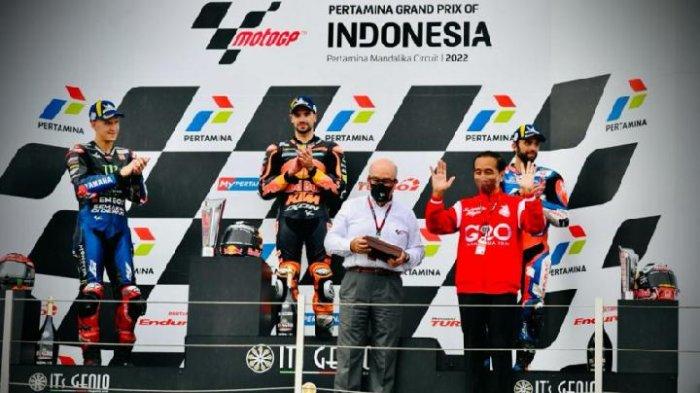 Ajang Bergengsi MotoGP di Mandalika Paripurna, Jokowi: Terima Kasih Masyarakat NTB