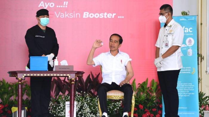 Jokowi Gunakan Indovac untuk Vaksinasi Booster Kedua