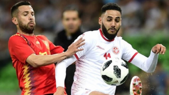 Gol Iago Aspas di Lima Menit Jelang Akhir Laga Bawa Spanyol Kalahkan Tunisia