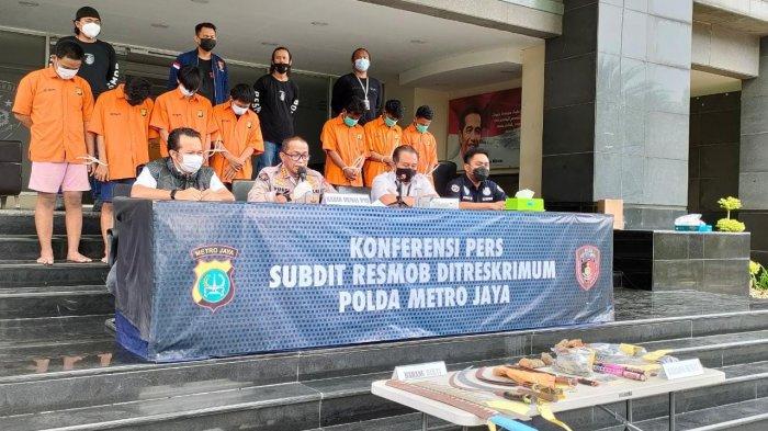 Polisi Tangkap 9 Remaja Pelaku Tawuran Geng Motor yang Menewaskan Satu Orang di Jatiasih Bekasi
