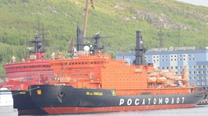 Rusia Bikin Kapal Pemecah Es Bertenaga Nuklir Terbesar dan Terkuat di Dunia untuk Arungi Laut Arktik