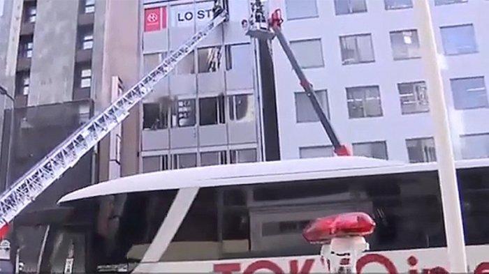 Kebakaran di Osaka Jepang 27 Korban Mengalami Pingsan dan Keadaan Kritis