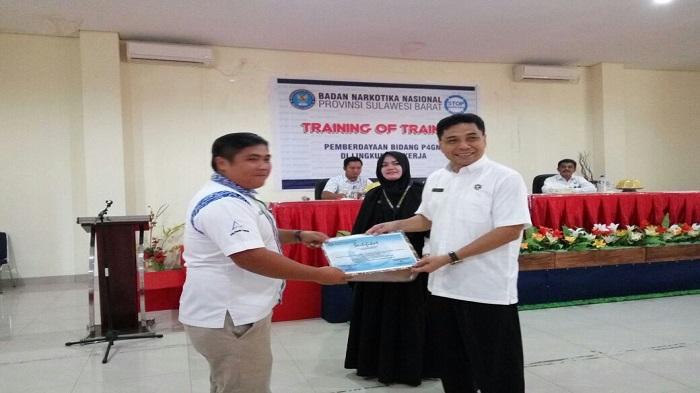 BNN Sulbar Laksanakan Kegiatan TOT Pemberdayaan Bidang P4GN
