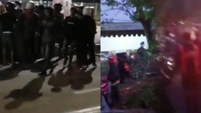 KRONOLOGI Kericuhan di Pos Penyekatan Suramadu, Massa Lempari Petasan hingga Rusak Pagar