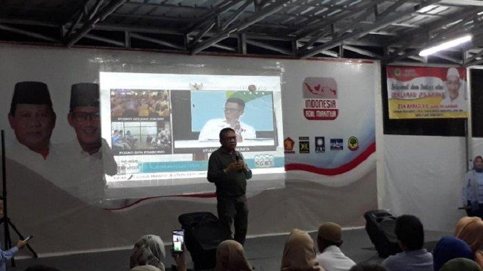 M. Taufik: Energi Positif Relawan Tersalurkan ke Prabowo-Sandi