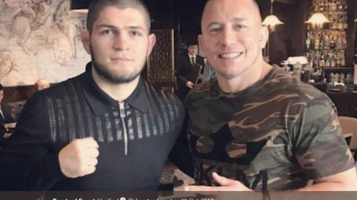 Siap-siap, Duel Khabib Nurmagomedov Vs Georges St-Pierre Dalam Proses Negoisasi