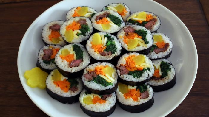 Kimbab.