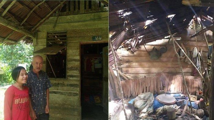 KISAH Kakek Tanggo, Tinggal Bersama Istri Berumur 20 Tahun yang Autis di Rumah Tak Layak Huni