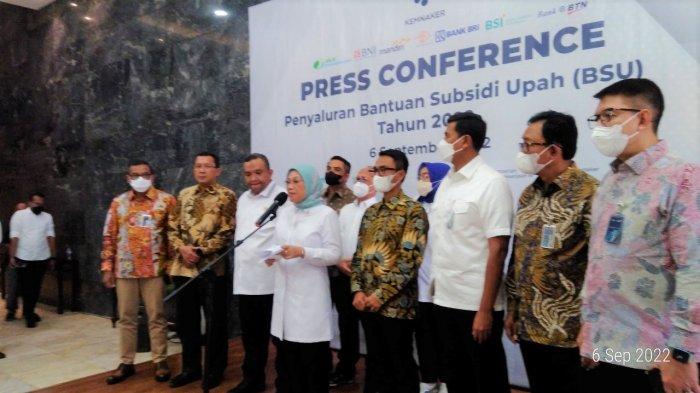 Kementerian Ketenagakerjaan Salurkan BSU Lewat Bank Himbara, BSI dan PT Pos Indonesia