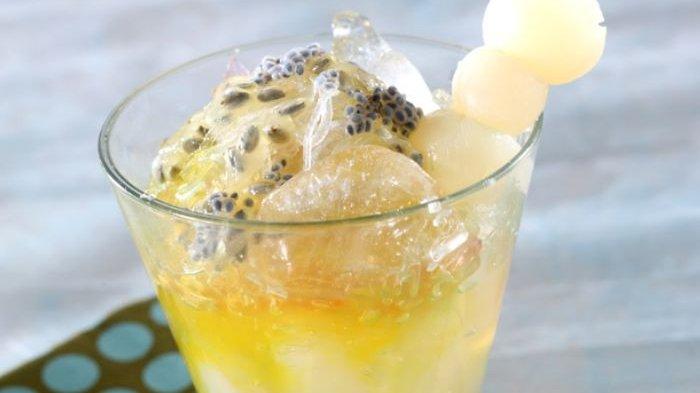 Resep Es Agar-agar Kombinasi Lengkeng yang Enak dan Segar sebagai Penghilang Haus